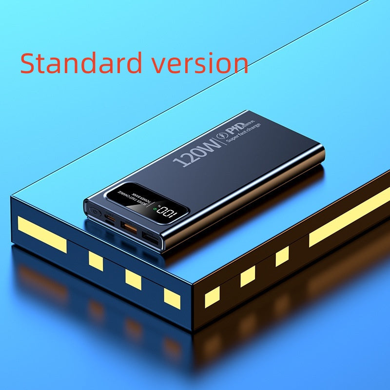 120W 20000mAh Power Bank Super Fast Charging Large Capacity Mobile Power Supply