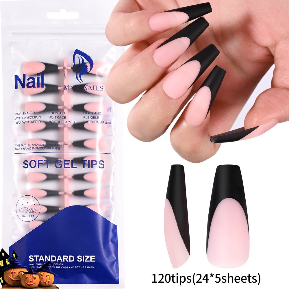 Sac de 120 pièces de conseils amovibles pour les ongles
