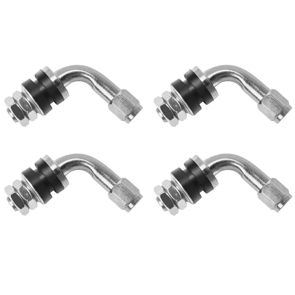 Conversion des pneus sous vide pour les motos utilisant des tiges de soupape de voiture