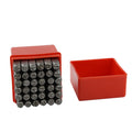 36PCS Nombres et lettres Suit Steel Word Code Joint en acier numérique