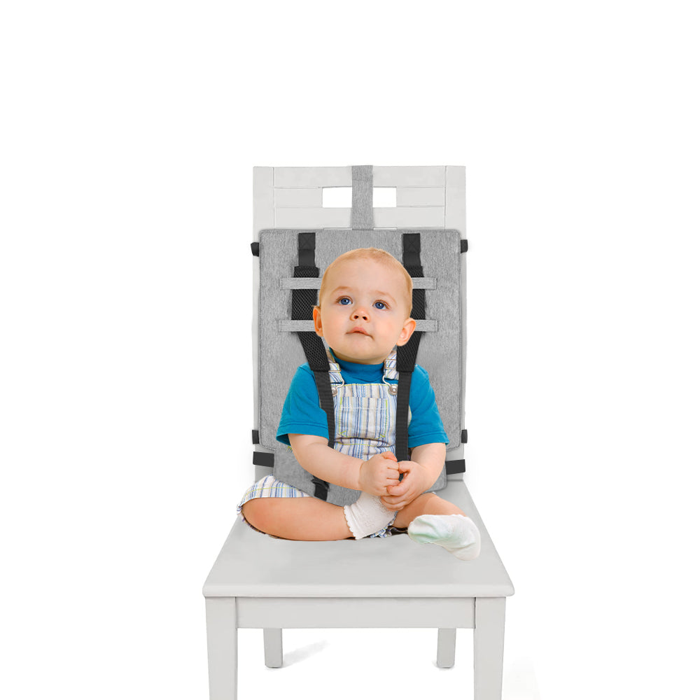 Siège d'harnais de voyage - Chaise haute portable bébé en tissu pour le voyage - Siège haute chaise de voyage