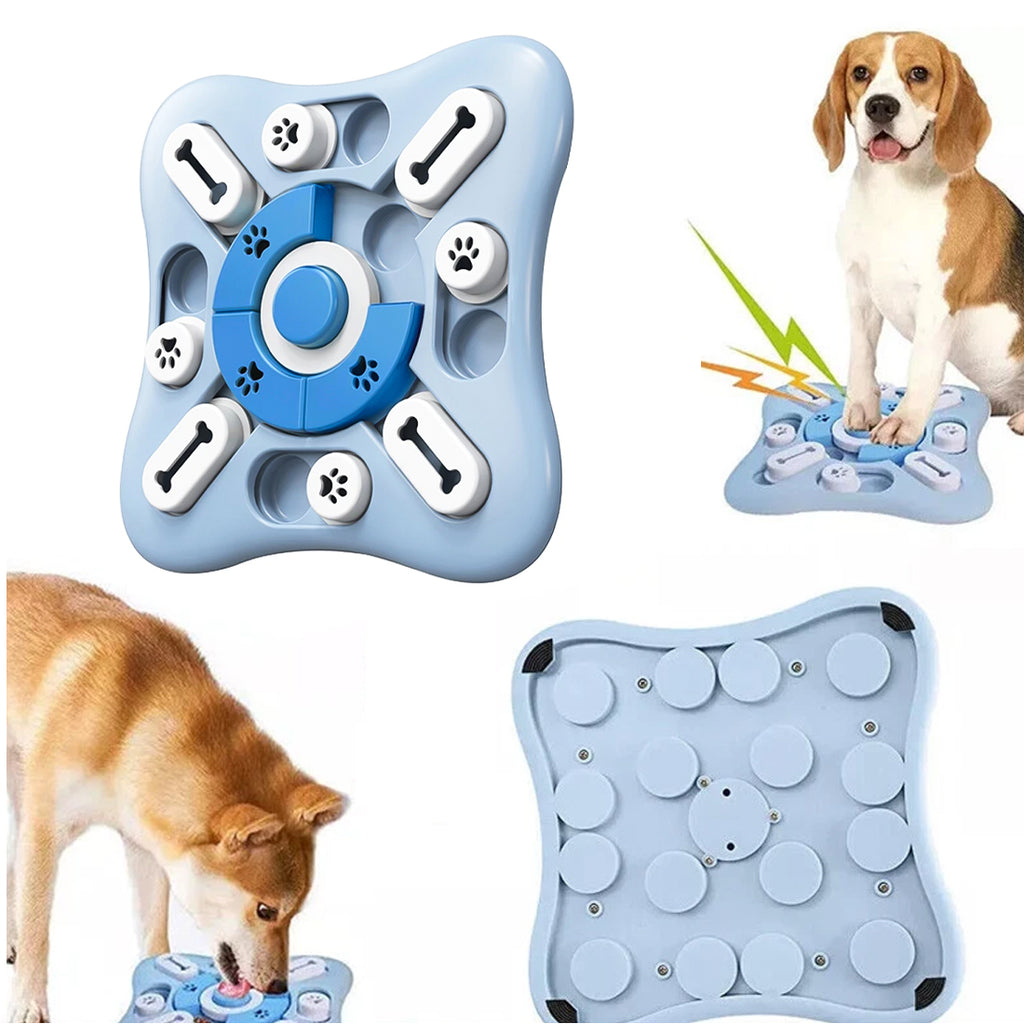 Dog Interactive Puzzle IQ Toys Treat Food Puzzle Game for Mental Stimulation of Dogs UK