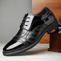 Chaussures en cuir tendance élégant homme avec un design unique
