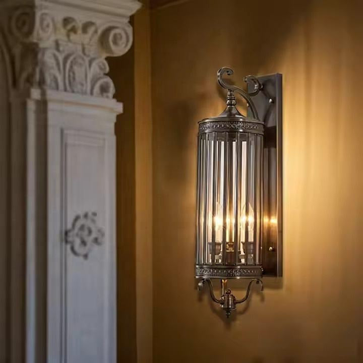 Lampe murale intérieure Lampe murale extérieure longue style chinois