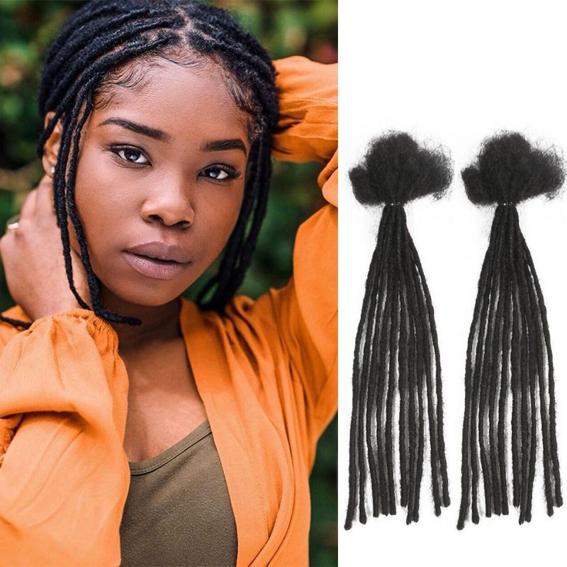 Dreadlocks cheveux humains Dreadlocks africains à la main