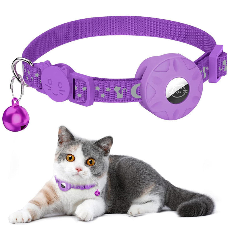 Collier de chien de chat Star Moon réfléchissant