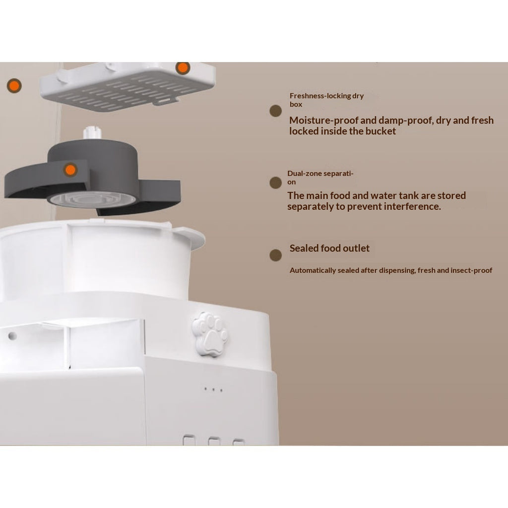 Alimentation automatique intelligente pour animaux de compagnie