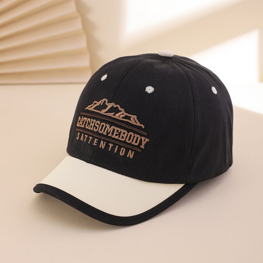 Bouchon de baseball brodé à la mode à lettres de Mountain Peak avec S
