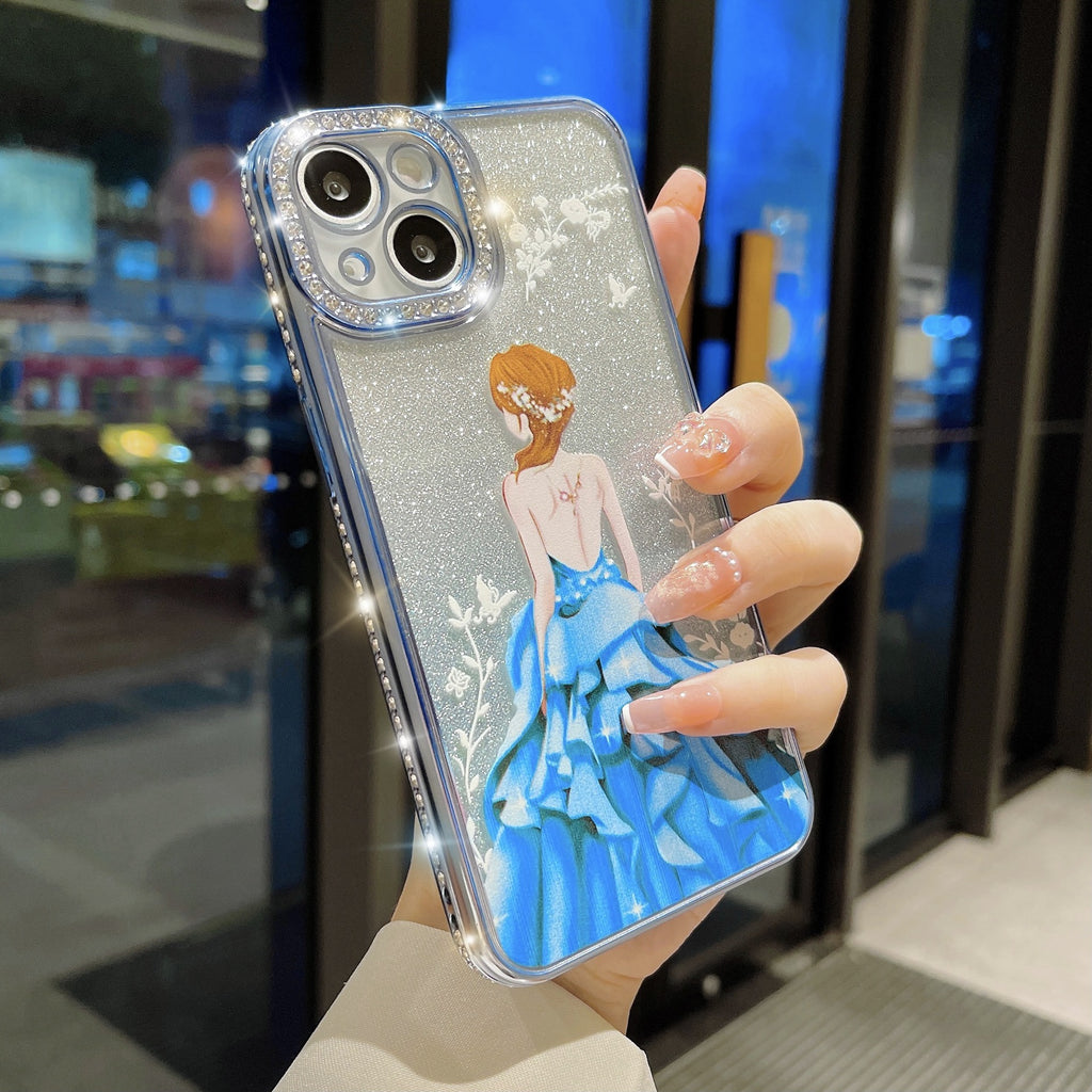 Luxury Glitter Gradient Strass Phone Case