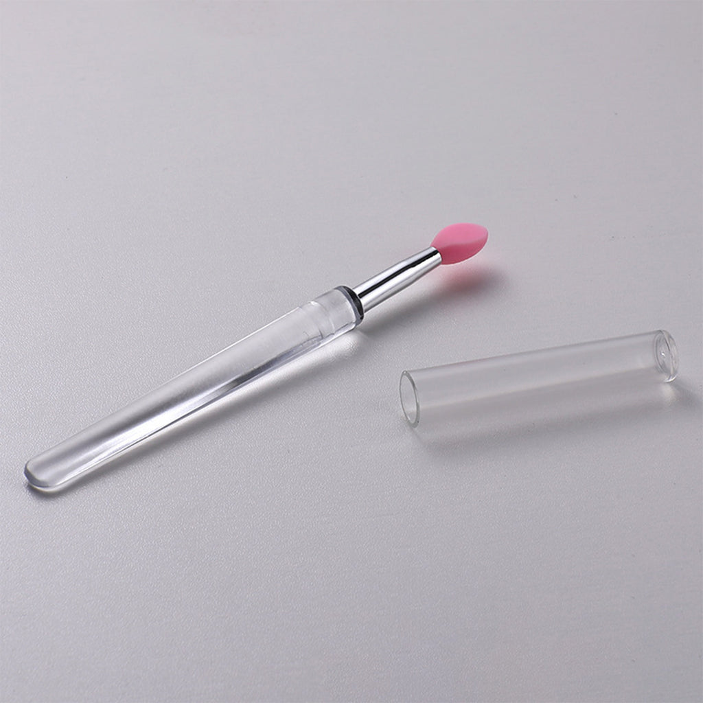 Set de brosse à lèvres en silicone réutilisable pour rouge à lèvres