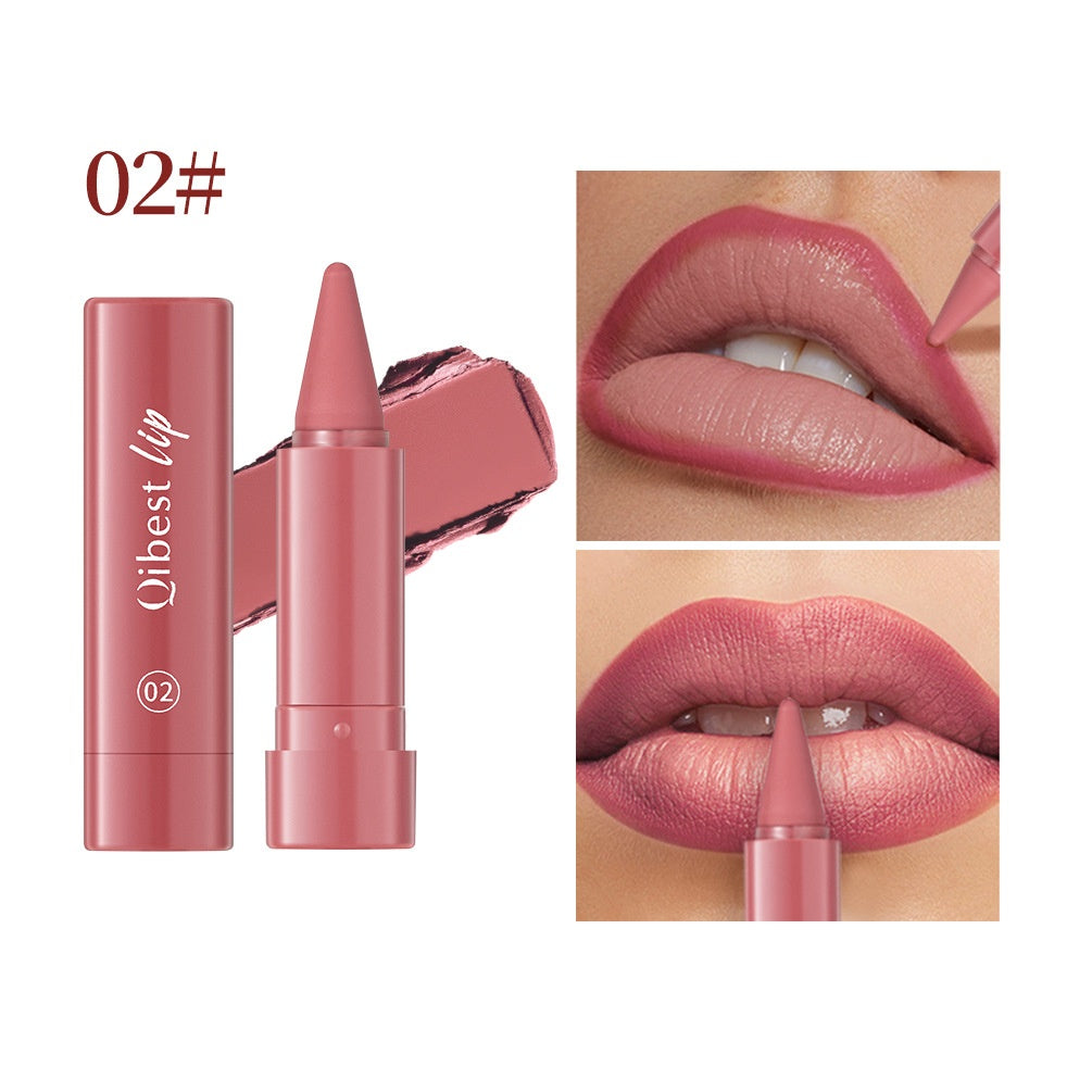 Long Lasting Matt Twist Up rouge à lèvres avec une finition naturelle et la formule résistant à l'eau