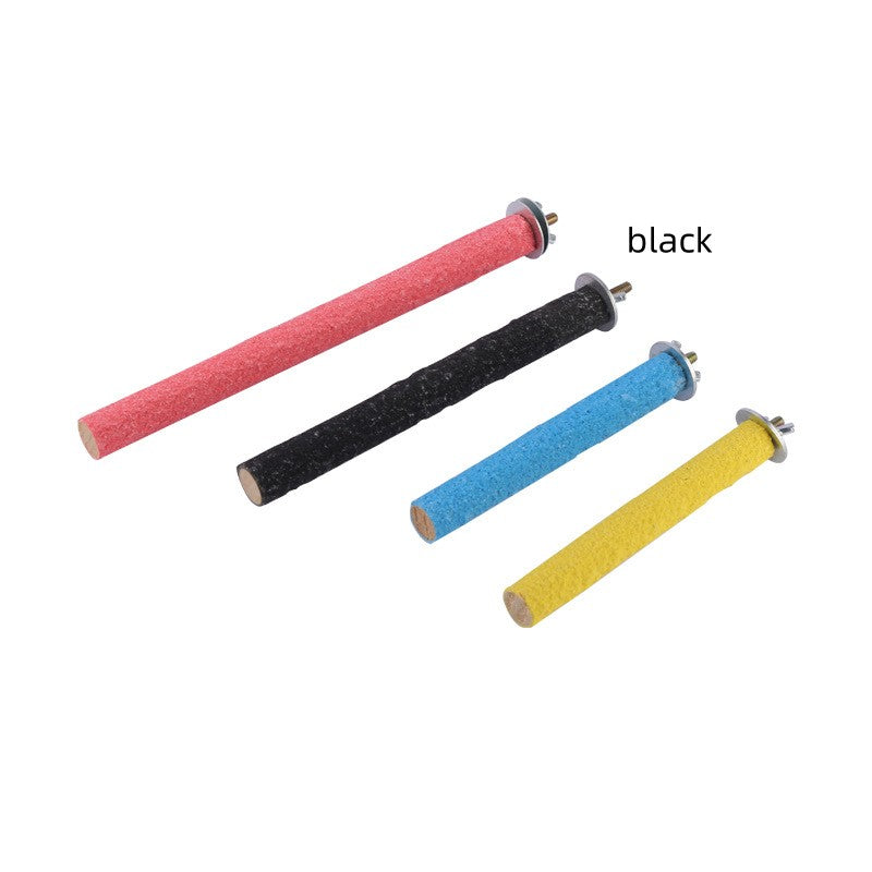 Tiger Peau Xuanfeng Parroquet Couleur Frotté Stand Rod Grinding Claw Stick