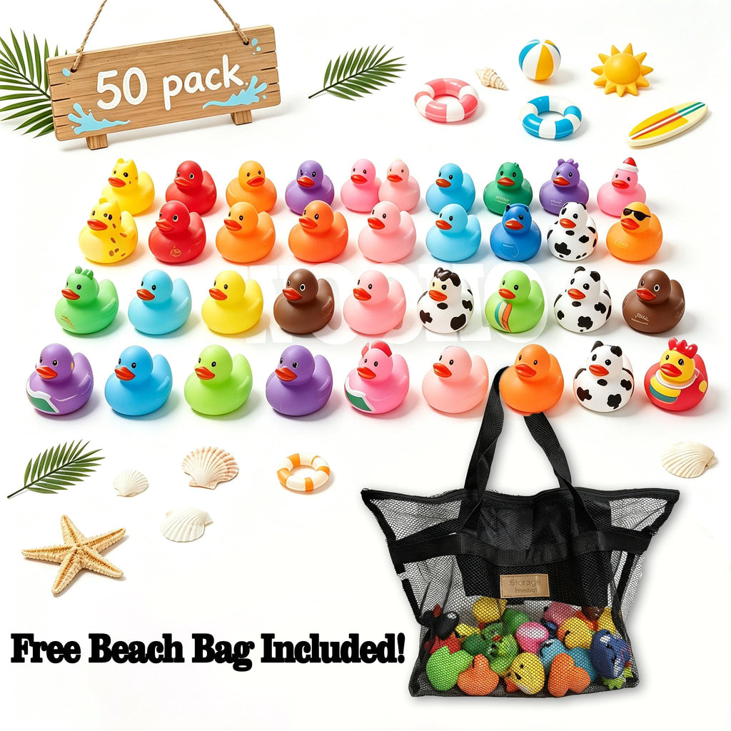 Mini Rubber Duck Multipack Cute Bath Toys for Kids