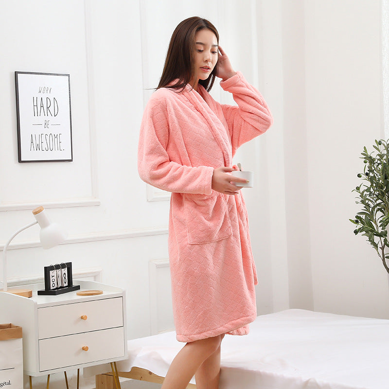 Serviette de bain en polaire de corail Plus-taille absorbant l'eau Séchage rapide