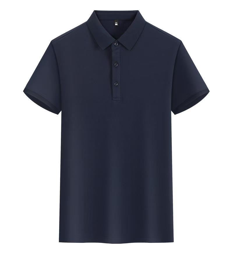 Faites des uniformes d'entreprise à manches courtes avec un collier tournant