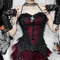 Haut de réservoir polyvalent de style gothique Halloween Chic et sexy