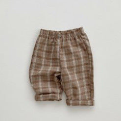 Pantalons en Plaid Pants Loisirs
