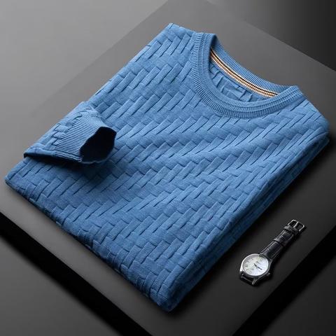 L'automne des hommes et l'hiver léger luxe et simplicité épais sweater