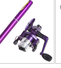 Équipement de pêche de poche portatif de type stylo