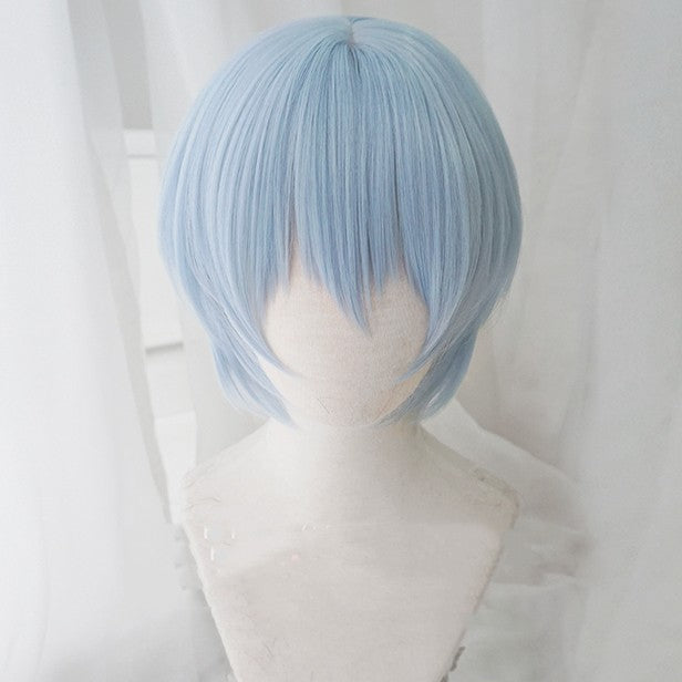 Cosplay à cheveux courts en couches Sélection de couleurs multiples