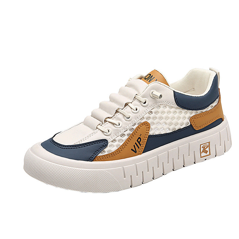 Hommes Casual Respirant Mesh-panel Chaussures Athlétiques