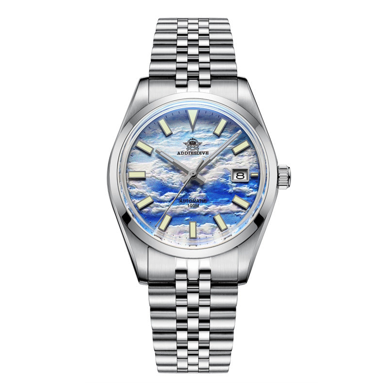 Montre mécanique automatique Lumineux montre homme étanche