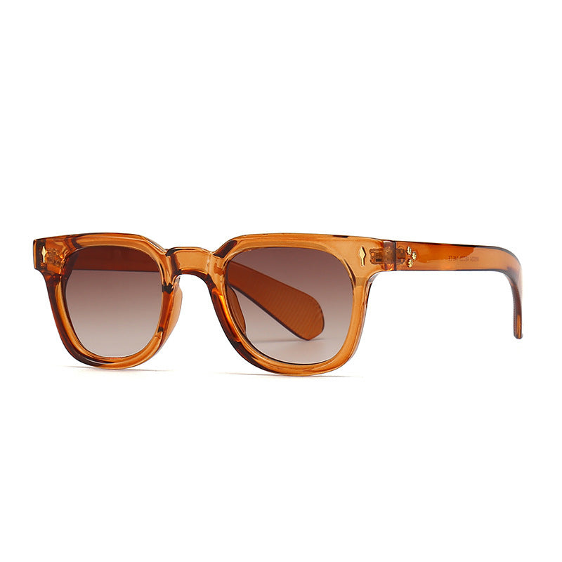 Lunettes de soleil européennes et américaines Trend Street Snap Retro