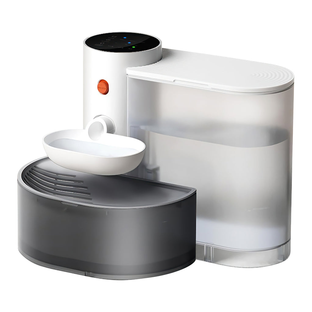 1Pc Smart Pet Fontaine d'eau Distributeur automatique d'eau de chat 3L sans fil Rechargeable Dog Wa