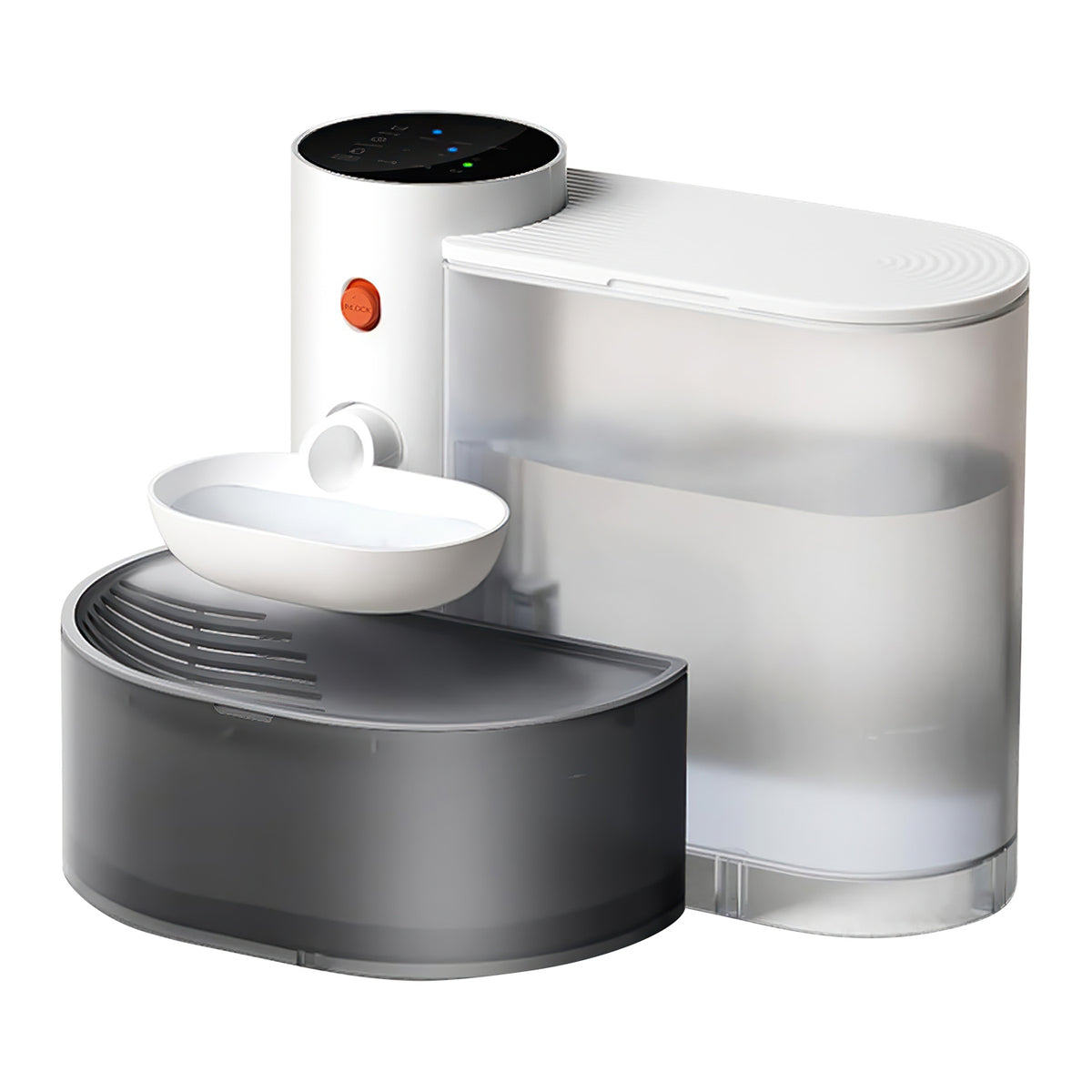 1Pc Smart Pet Fontaine d'eau Distributeur automatique d'eau de chat 3L sans fil Rechargeable Dog Wa