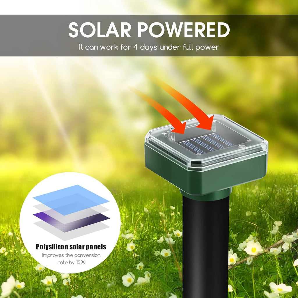 Parcours solaire avec lumières extérieur Mouse Expeller
