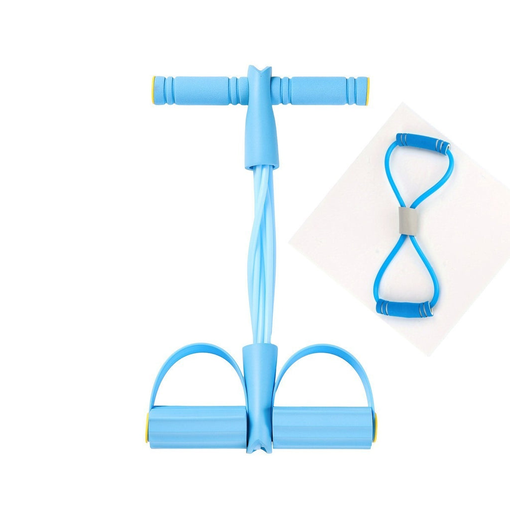 Courroie de tension multi-fonctions 6Tube Gym fitness Pied Pedal Exercise Pull Band Nouveau