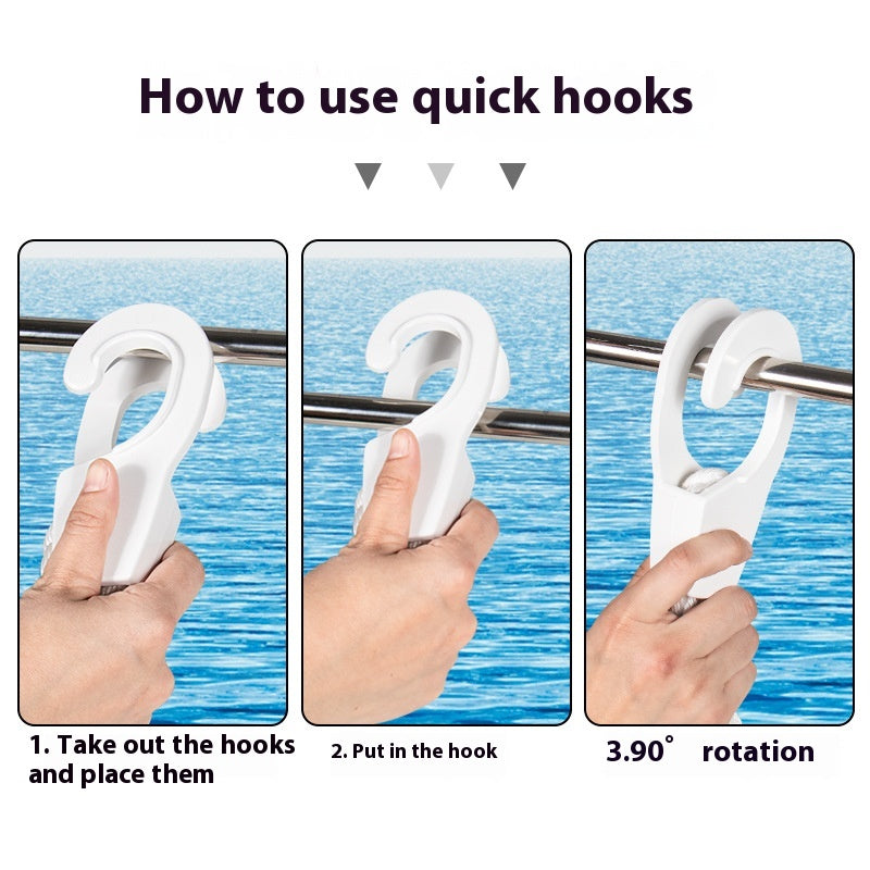 Crochet de régulateur anticollision pour le réglage rapide du bateau
