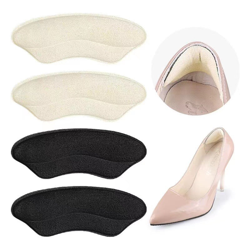 Poignées de talon en forme de lèvre 4D - Semelles intérieures de demi-taille antidérapantes pour femmes Talons hauts