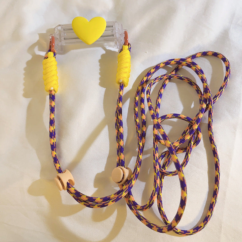 Beau look Small Love Back Splint Mobile Phone Lanyard Universal