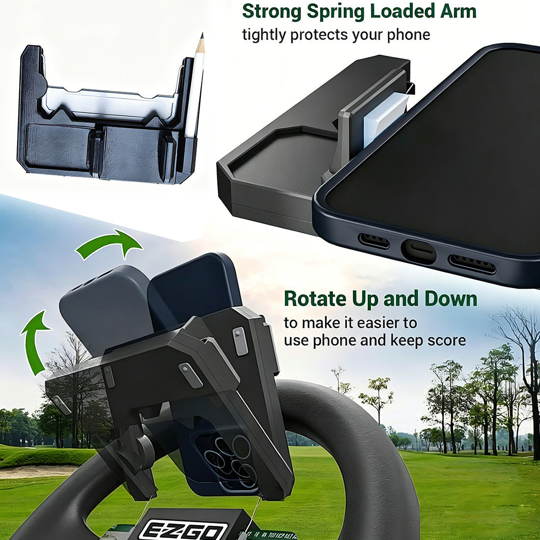 Golf Cart Porte-Téléphone volant