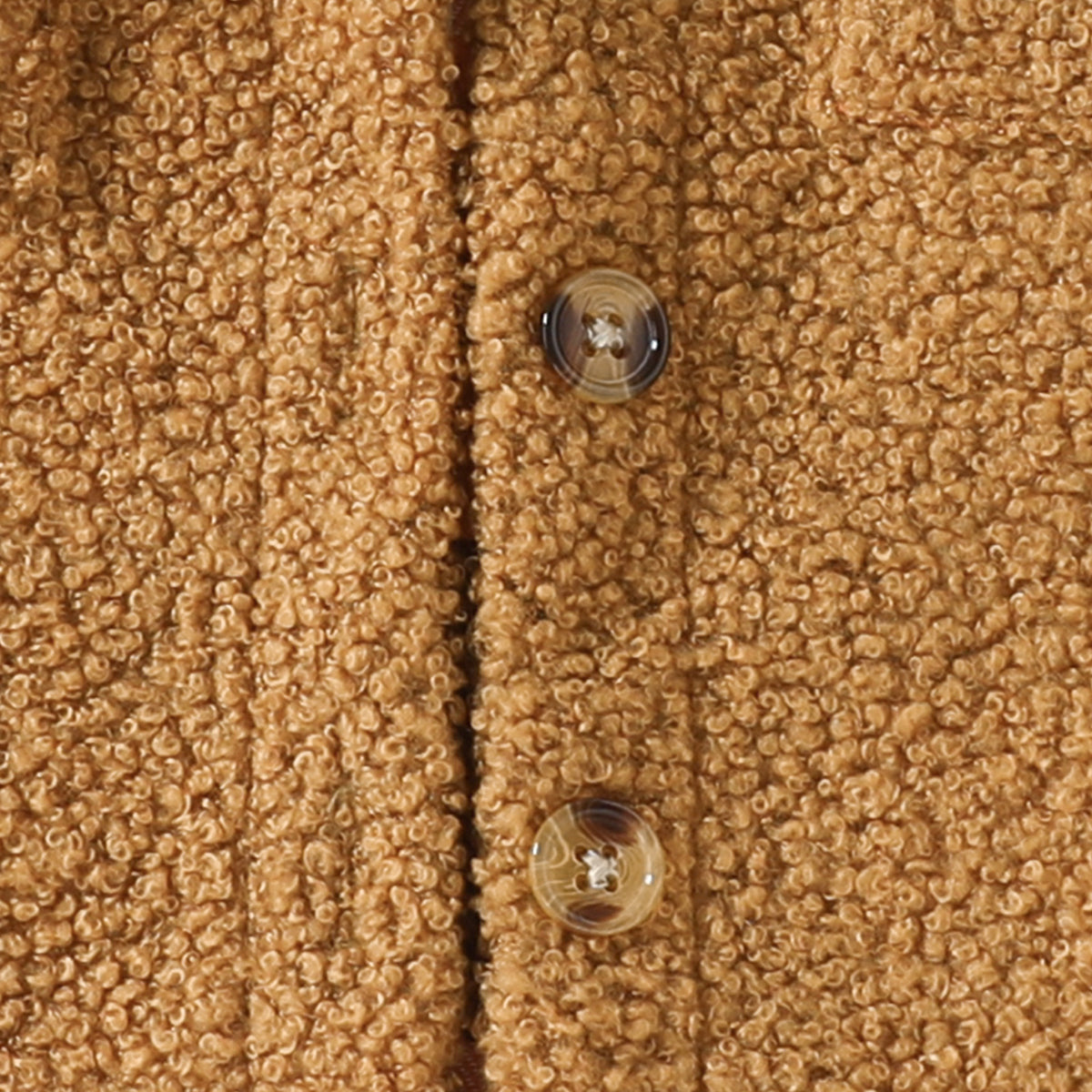 Manteau réversible en peluche d'automne