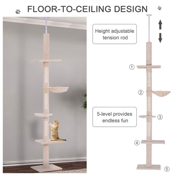 Wooden cat house Cat trees Cat climbing tower