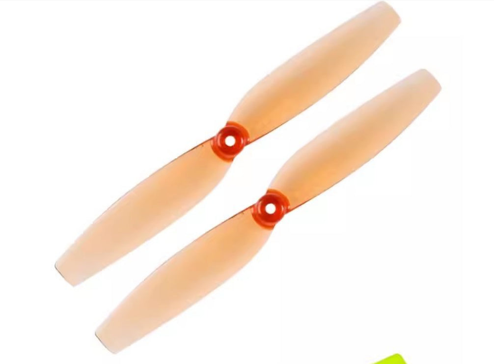 65mm hélice à deux lames Positive et Négatif Racing Chambre hélice haute efficacité