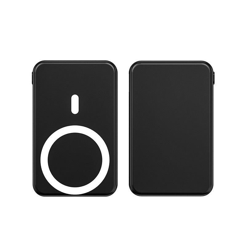 Aspiration magnétique sans fil charging trésor Grande capacité pliant Bracket Mobile Power Su