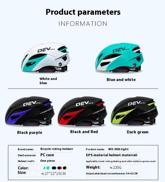 Mode casque de vélo simple conception intégrée de moulage Unisexe Urban Commuter Road Cy