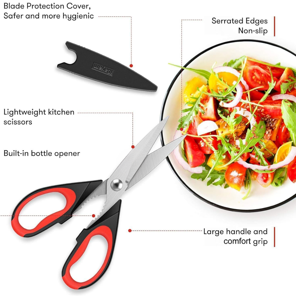 Ciseaux de cuisine Coussins gaines de protection tout usage
