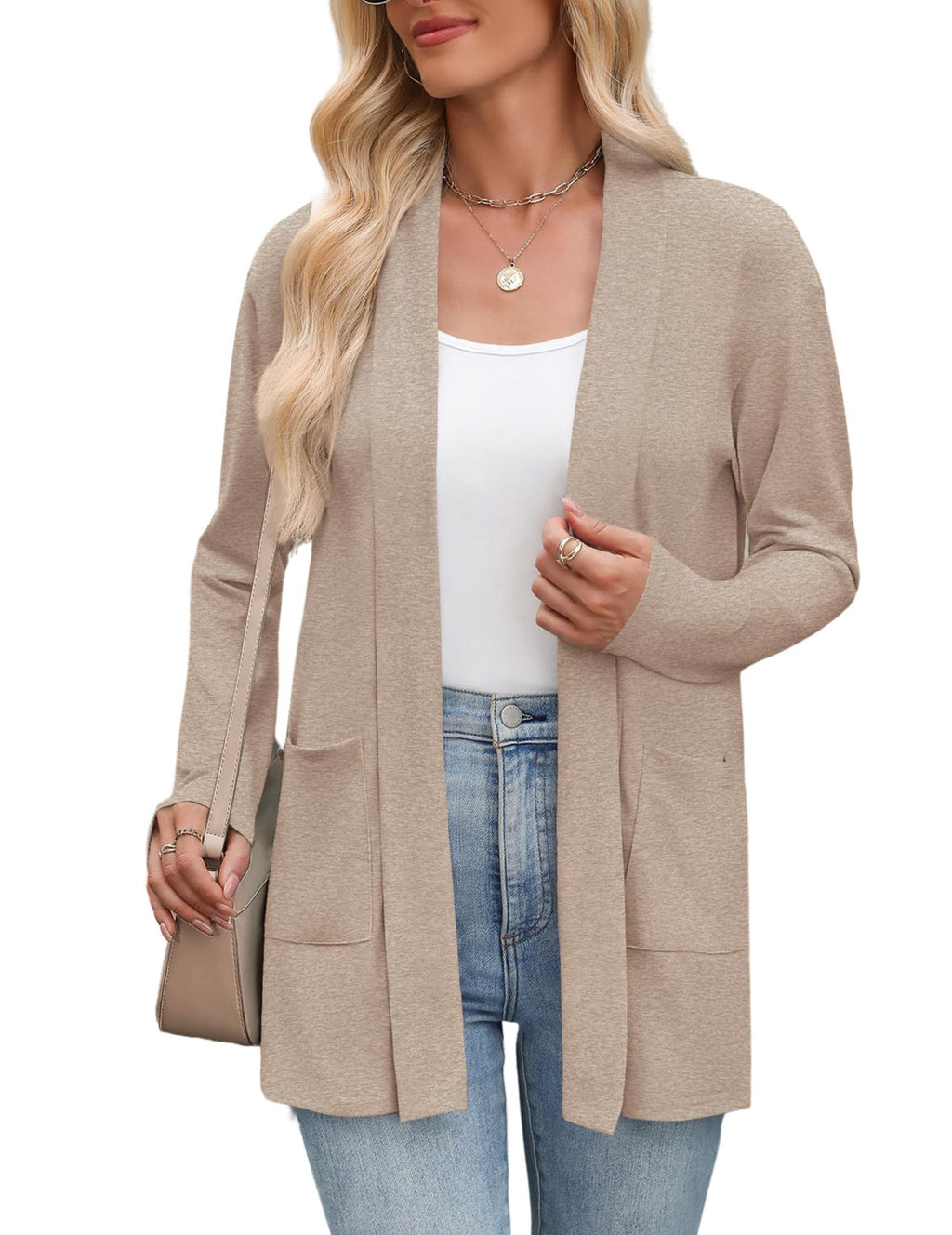 Manteau de sweat Cardigan léger pour femme