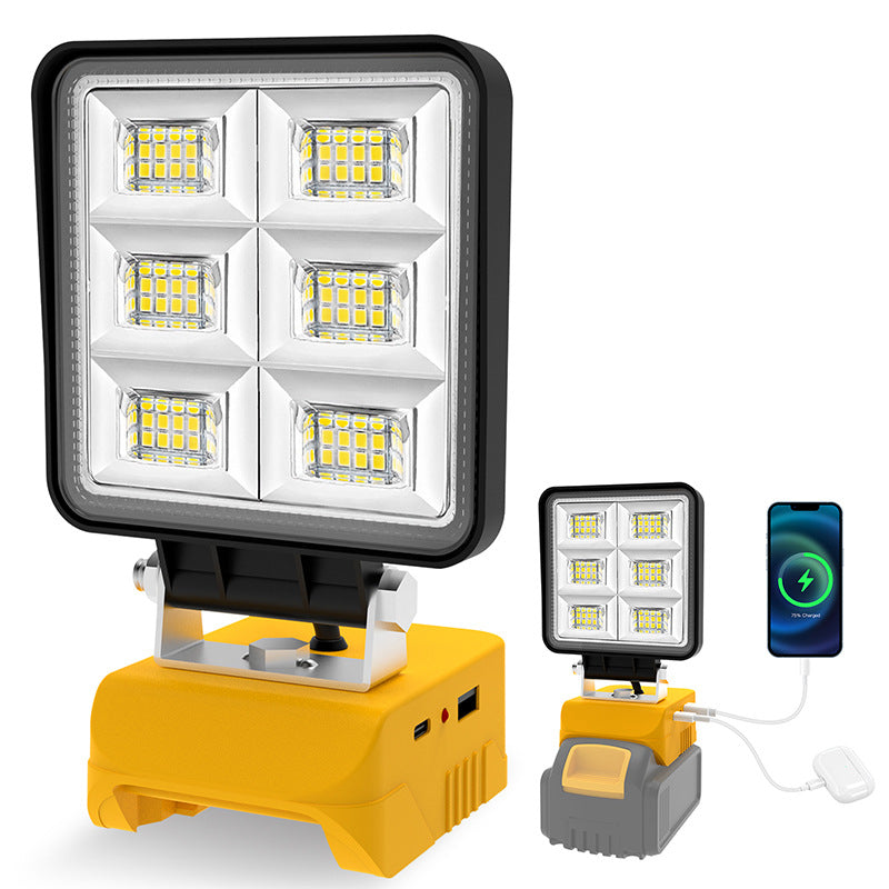Batterie Lithium de plein air Charging Camping Light Un portable multifonctionnel Haute luminosité