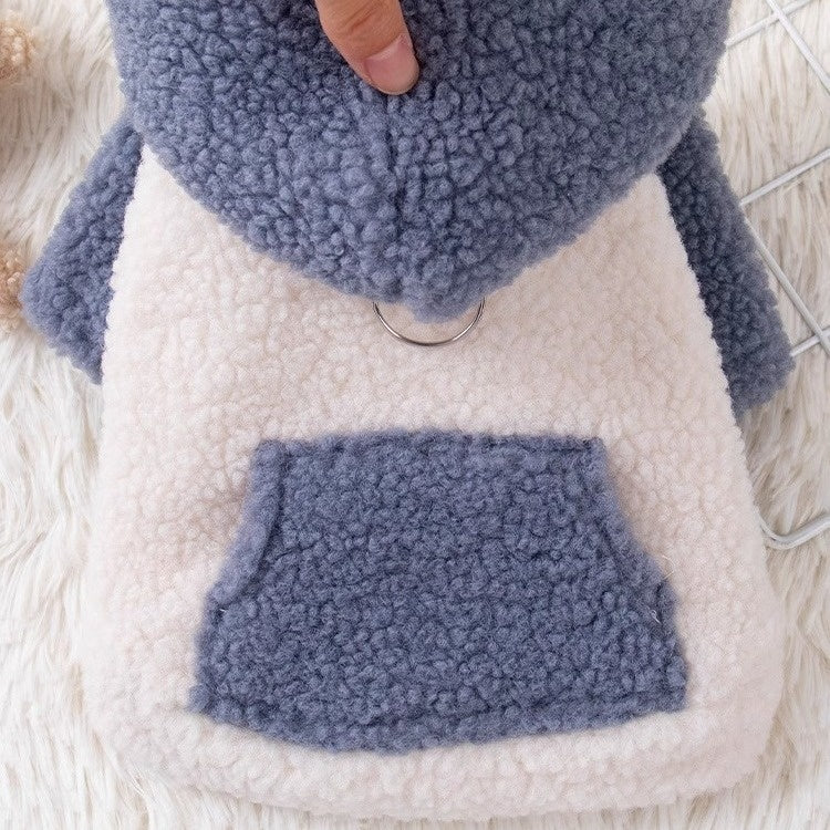 Manteau à capuche en coton, épais et chaud