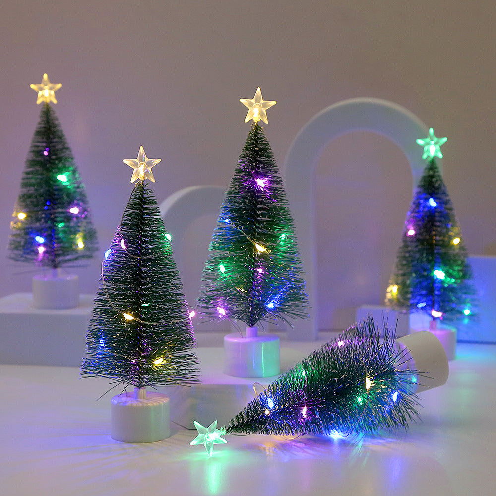 Chaîne d'éclairage LED de Noël Pine Light-emission Toy