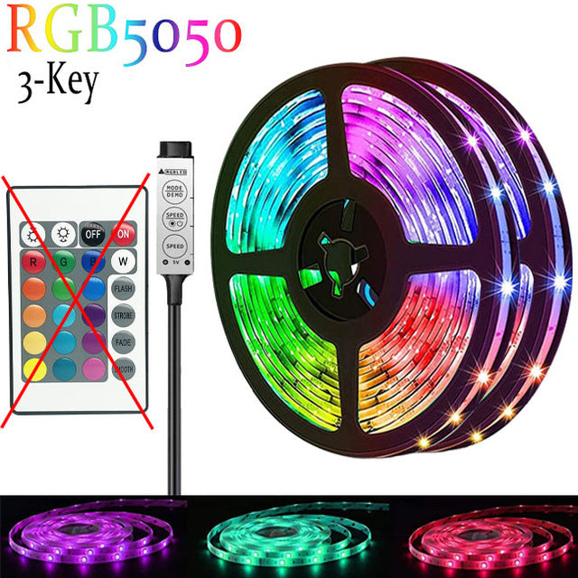 RGB Changement de couleur 5V Magic USB Bande lumineuse