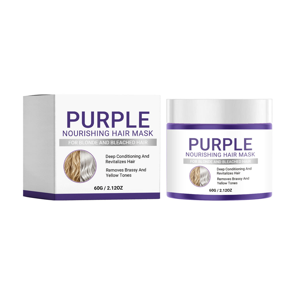 Masque de cheveux pourpre Nourrissant