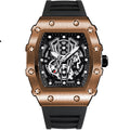 Montre Quartz en forme de barillet pour hommes Casual Sport