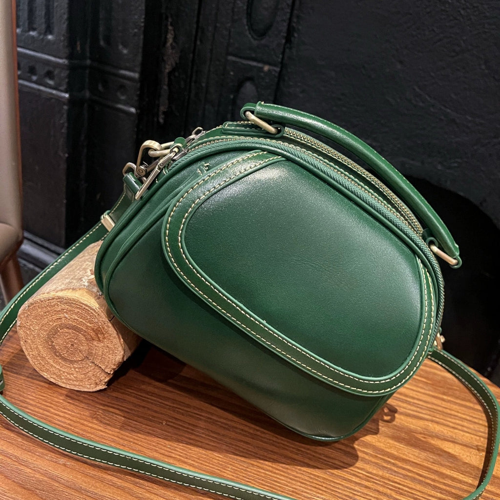 Sac croisé en cuir à épaule unique