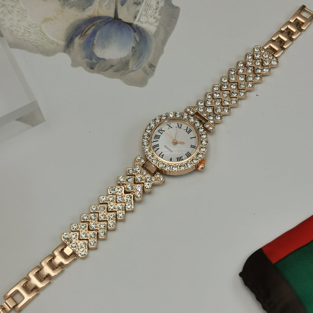 Fashion Business Versatile Diamond Starry Sky Quartz Bracelet de montre pour les femmes